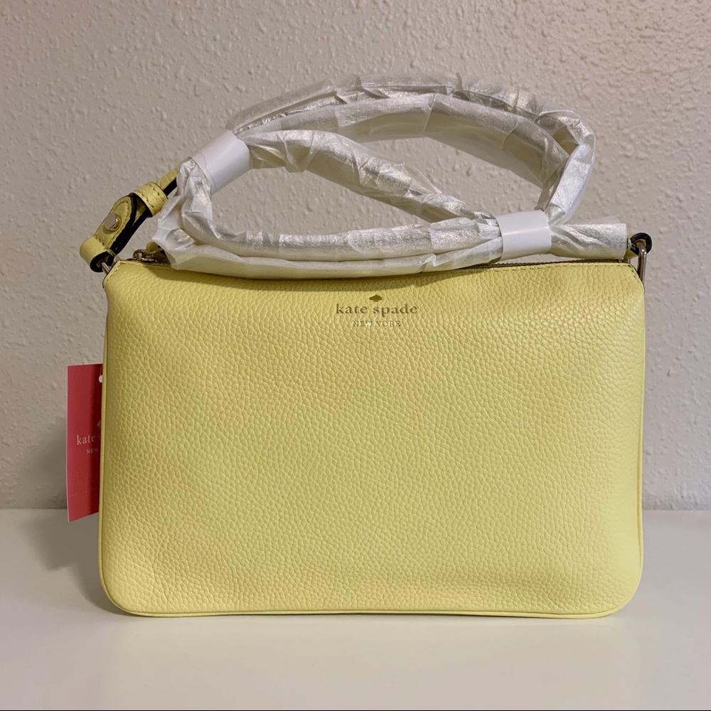 NWT Authentic Kate Spade Crossbody in Limelight